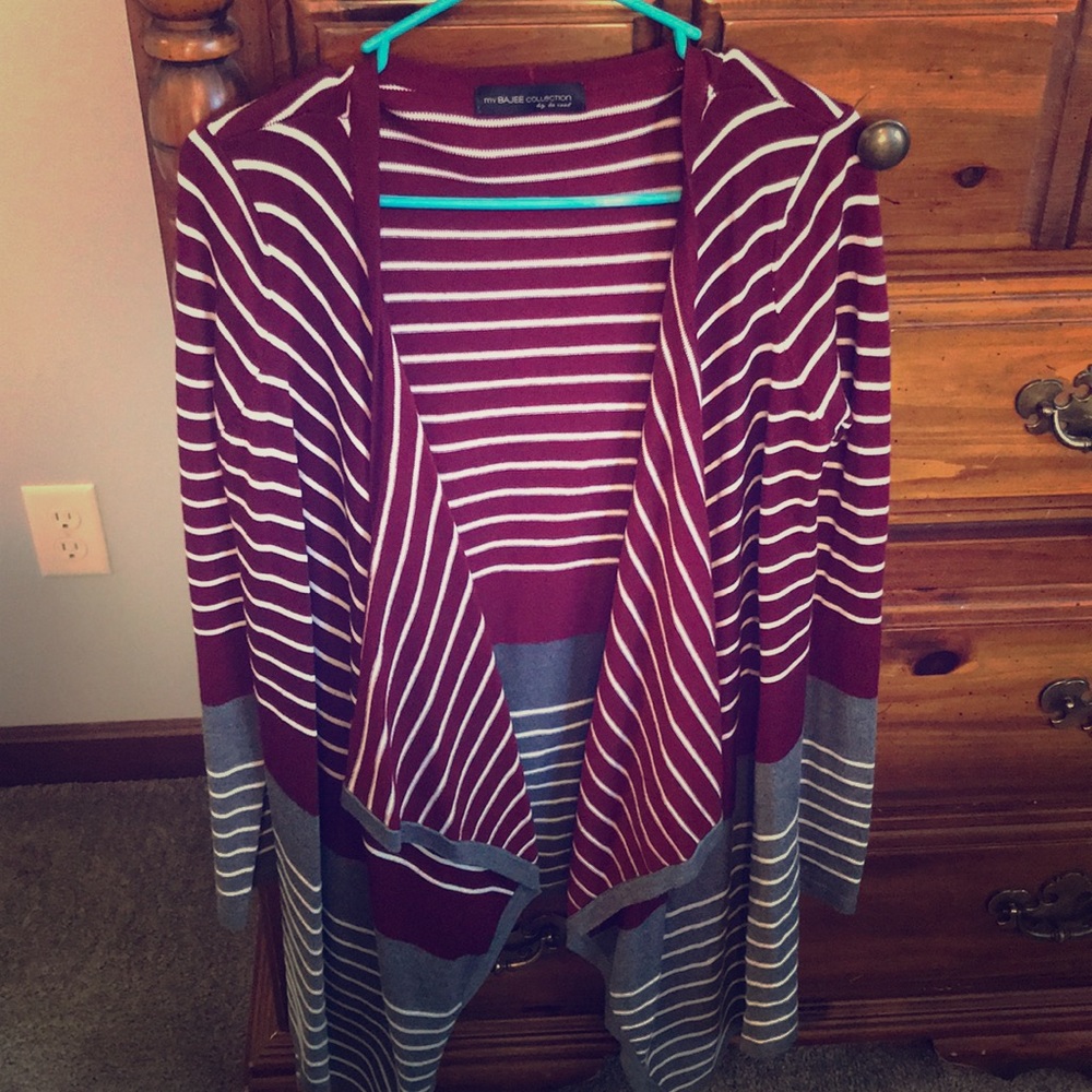 Striped tunic/sweater